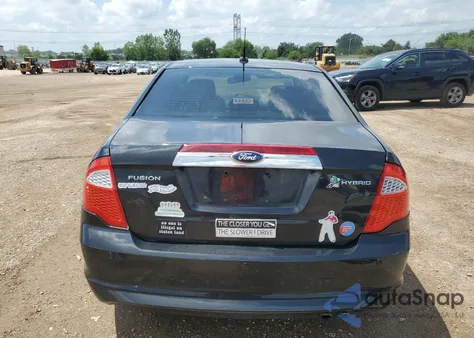 2012 Ford Fusion Hybrid из США, поврежденный, VIN 3FADP0L32CR325830